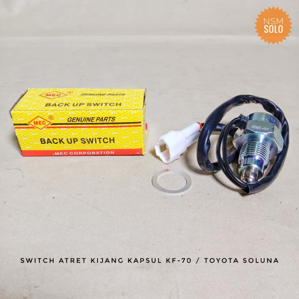 Switch Atret Mundur Back Up Saklar Suit Swit Lampu Mobil Toyota Kijang KF70 7k Soluna Murah