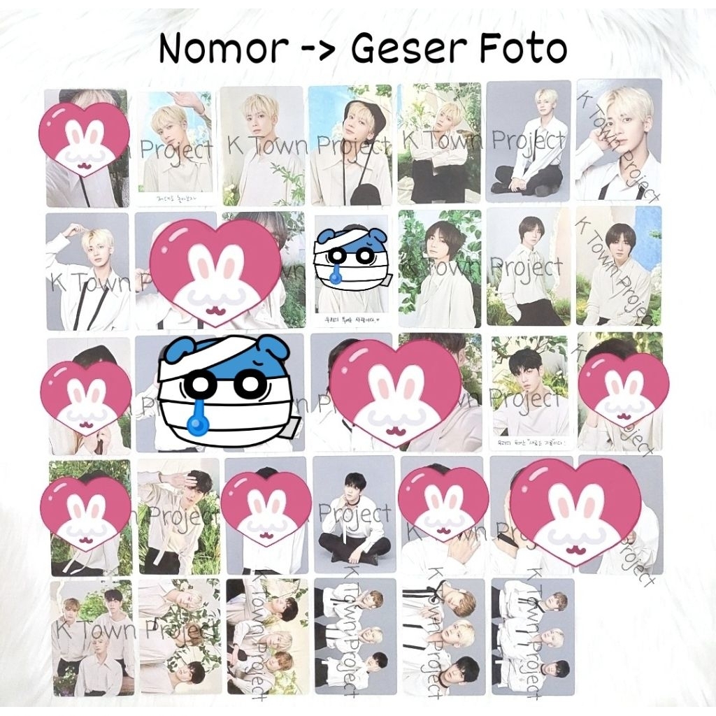 [READY - CLEARANCE SALE] TXT ACT:BOY ACT BOY CONCERT MINI PHOTOCARD SET SPECIAL GIFT CARD YEONJUN SO