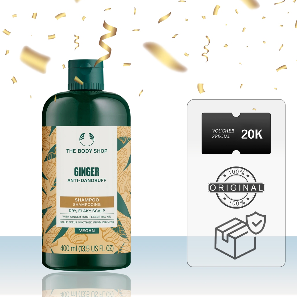 The Body Shop Ginger Shampoo Hair Grower Hair Shampoo 400ml