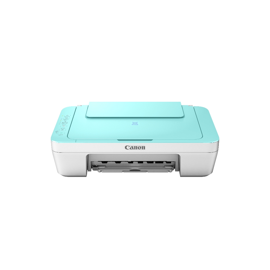 Printer Canon E470 Green – Inkjet Wifi Wireless All In One Print Scan Copy – Garansi 1 Tahun – Pengganti 2875 2876