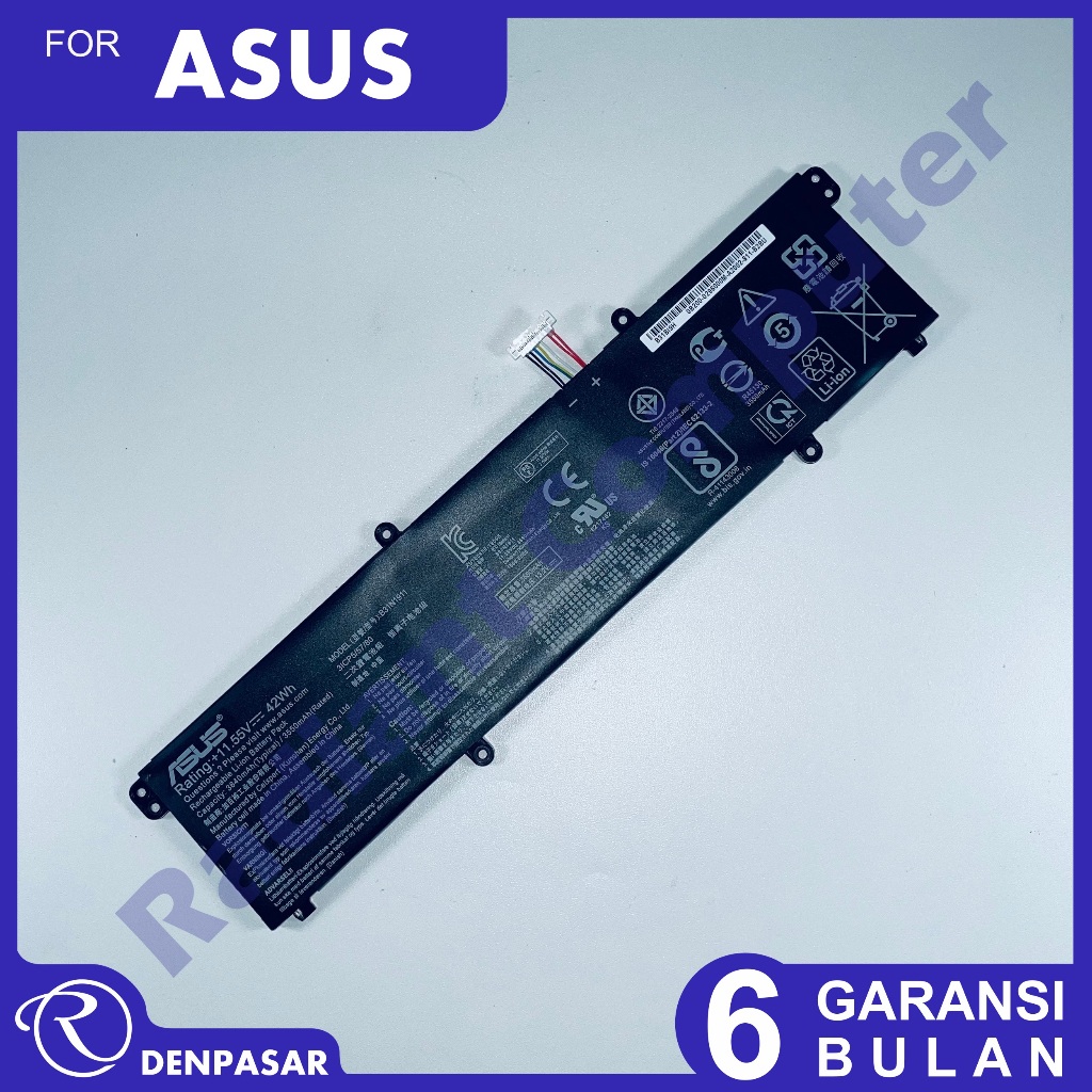 Baterai Asus Vivobook A1402 A1402Z A1402ZA A1502 A1502Z A1502ZA
