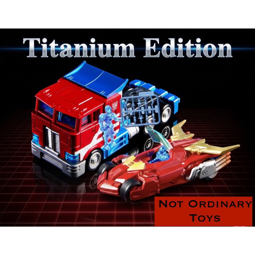 Blokees Wheels Titanium Edition - Super Secret - Optimus Prime - Rodimus Prime