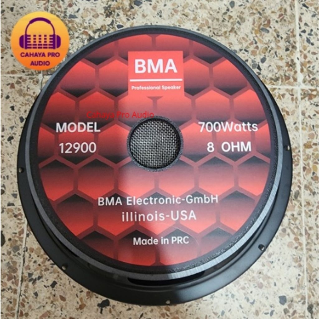Speaker BMA 12900 Original 12 Inch BMA12900