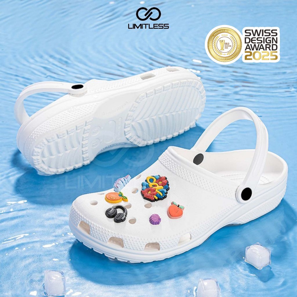 Sendal Slide Wanita Lily Kasual Trendy Slippers Baim Sandal Slip On Cewek Kekinian Santai Terbaru