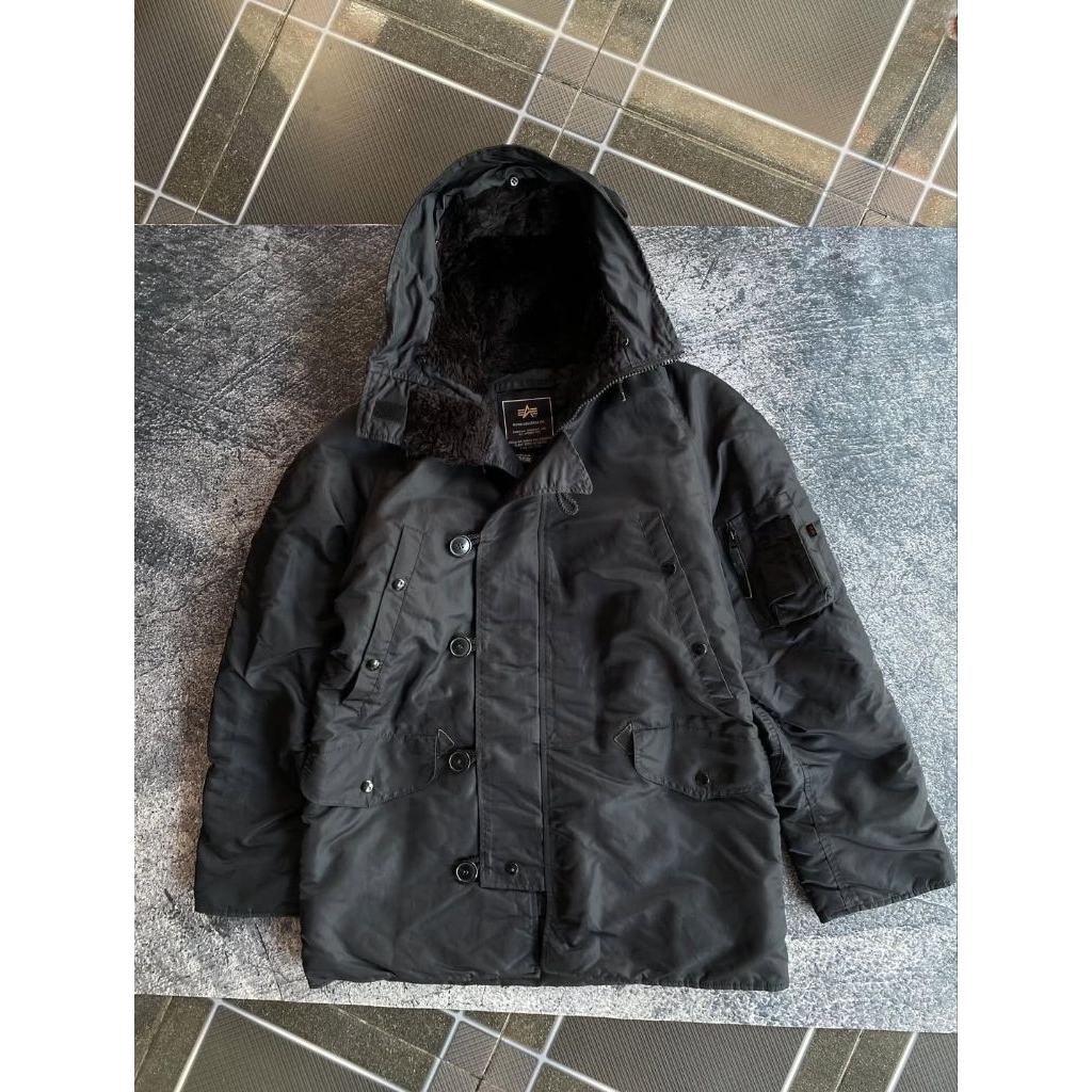 Parka jacket padded warm Alpha industry Authentic