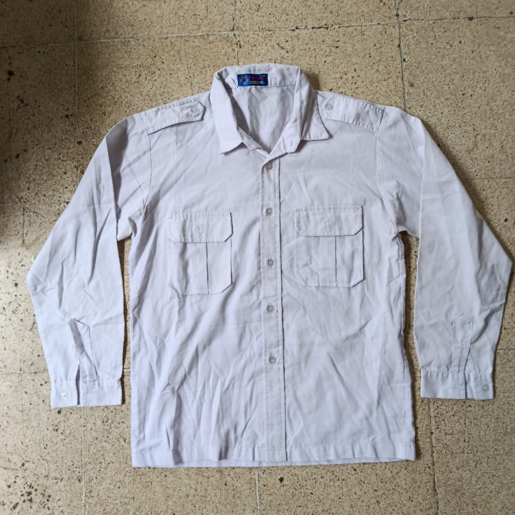 PL baju paskibra putih merk seragam / eagle 77