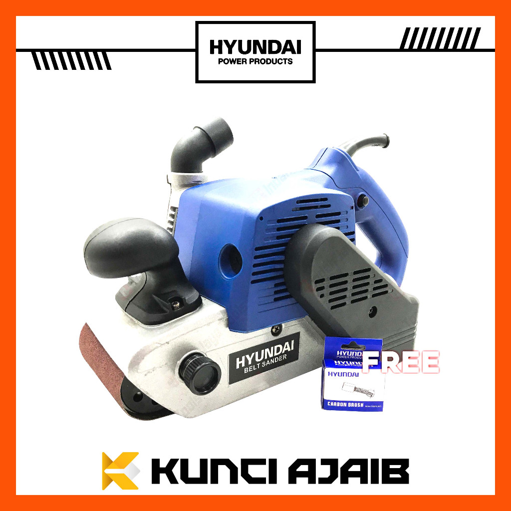 HYUNDAI HDBS610 Mesin Belt Sander Amplas Tank Baja
