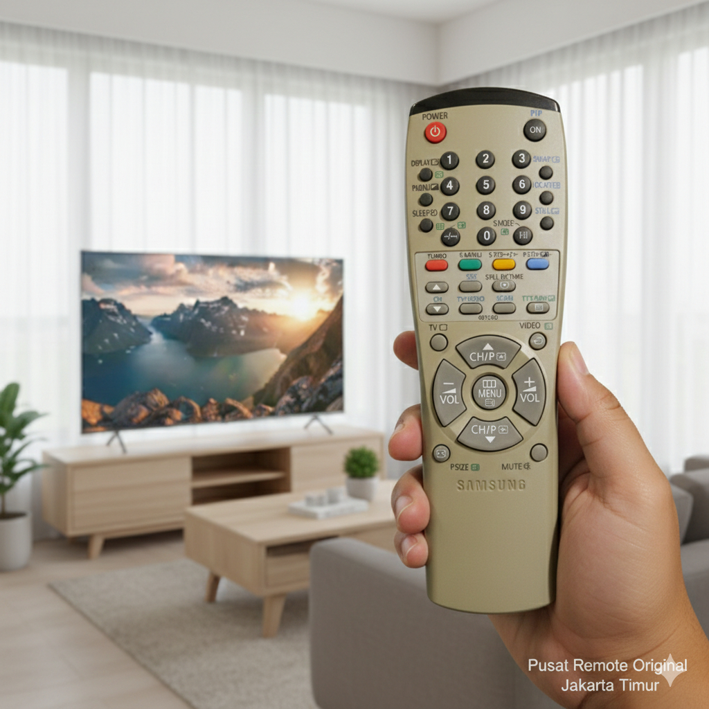 REMOTE REMOT TV TABUNG SAMSUNG LONJONG ORIGINAL ASLI