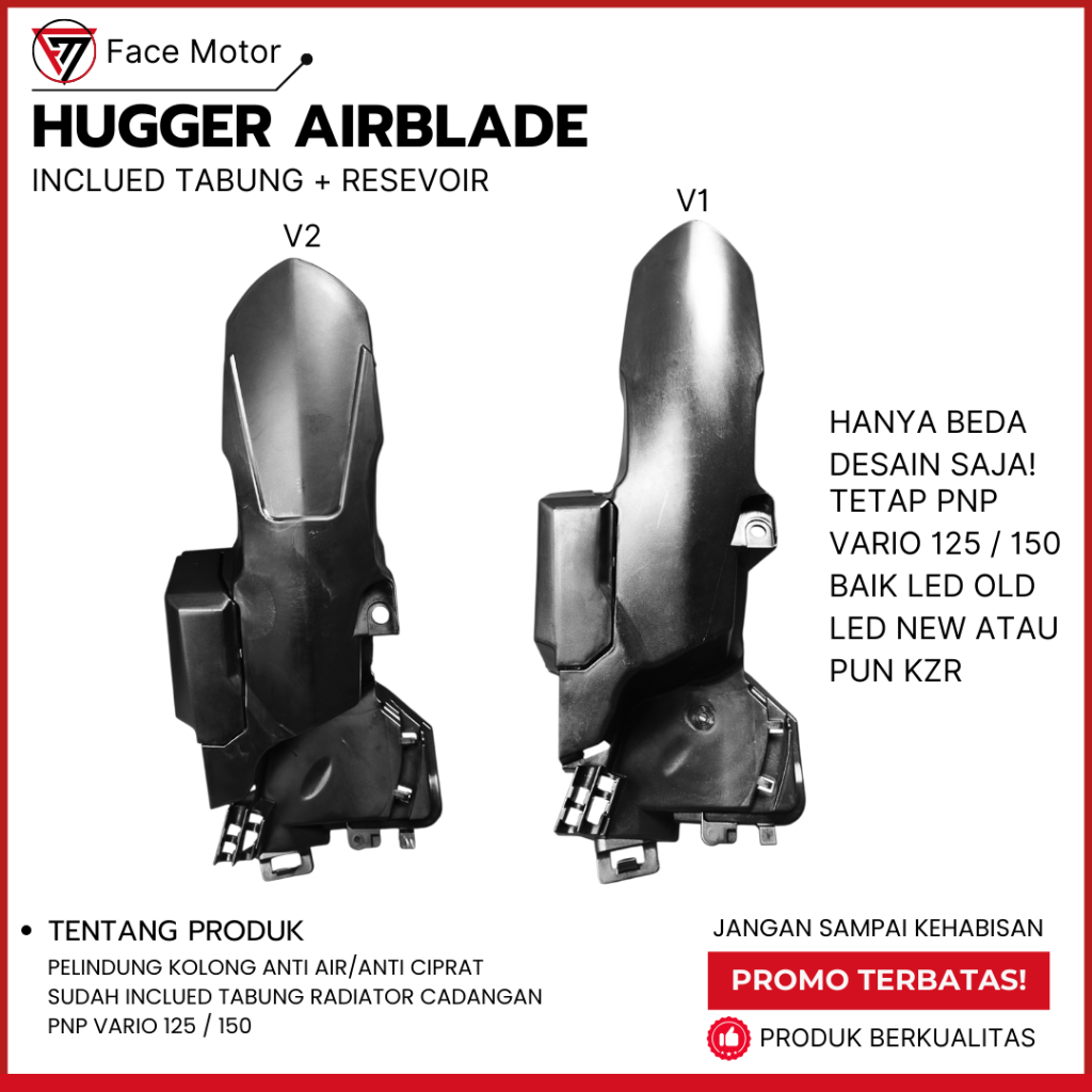 HUGGER SPAKBOR VARIO VIETNAM HUGGER AIRBLADE SPAKBOR KOLONG VARIO HUGGER VARIO SPAKBOR VARIO 125/150