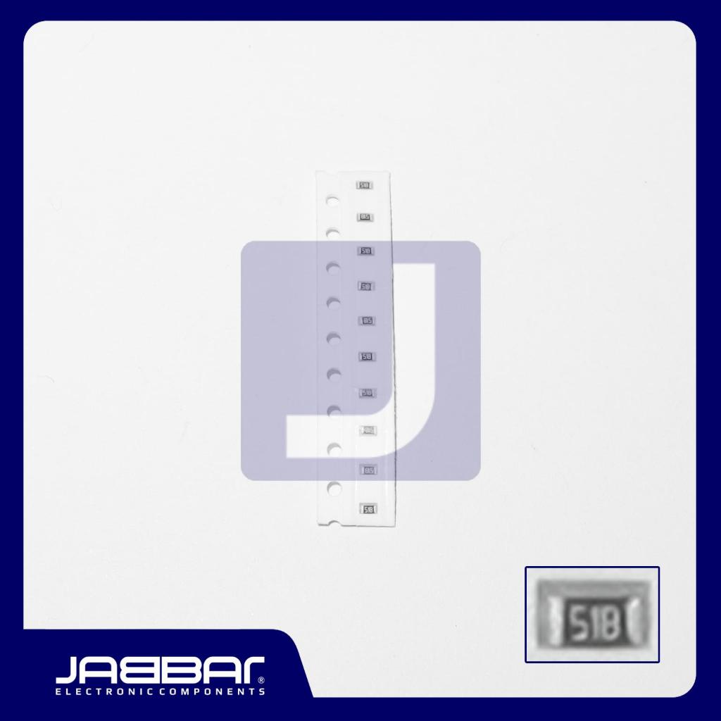 RESISTOR 51B - 3.32K Ohm 1% 1-10W (SeperSepuluh) SMD0603 - Sparepart elektronik