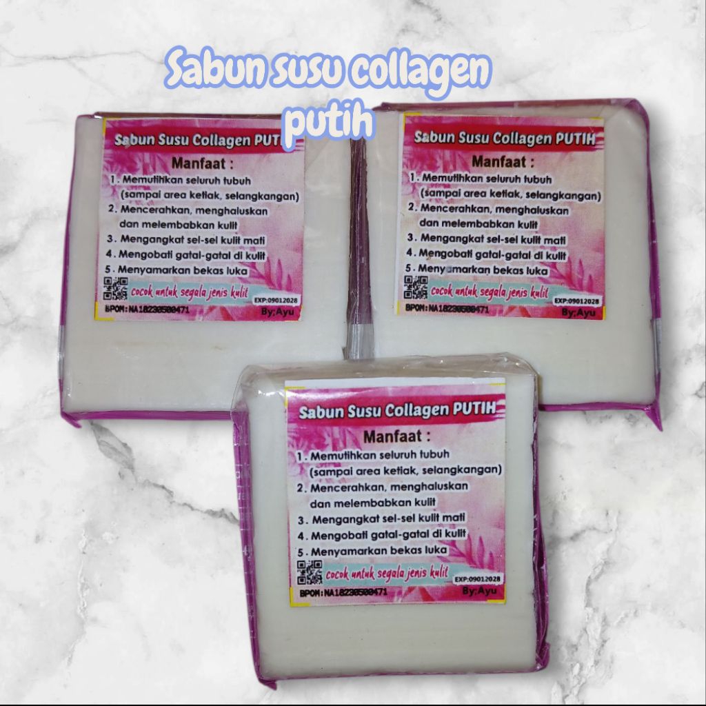 BPOM ( SABUN SUSU COLLAGEN )