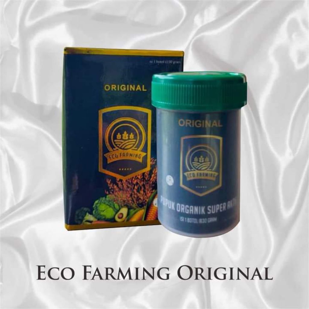 New ECO FARMING (100% ORI) Pupuk organik Dengan Milyaran Bakteri Restorasi Tanah