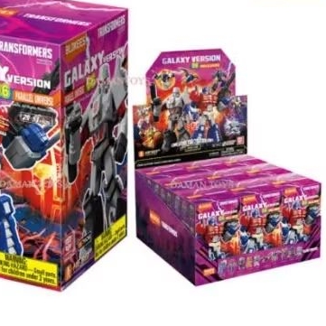 Blokees Transformers Galaxy Version 06 Optimus Megatron Kickback Dirge Rachet Swoop Orion pack Secre