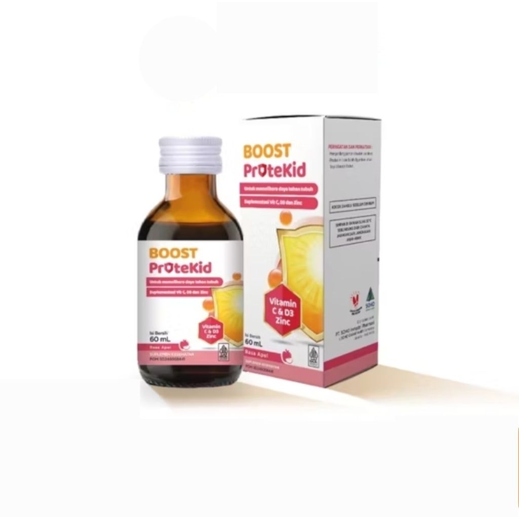 Boost Protekid  Exp 2027 Original 100% Suplemen Anak Daya Tahan Tubuh 60 Ml