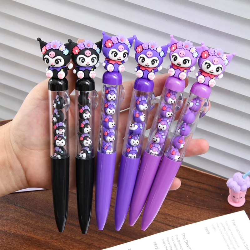 Pulpen Gel 3D Kuromi Toy Pen