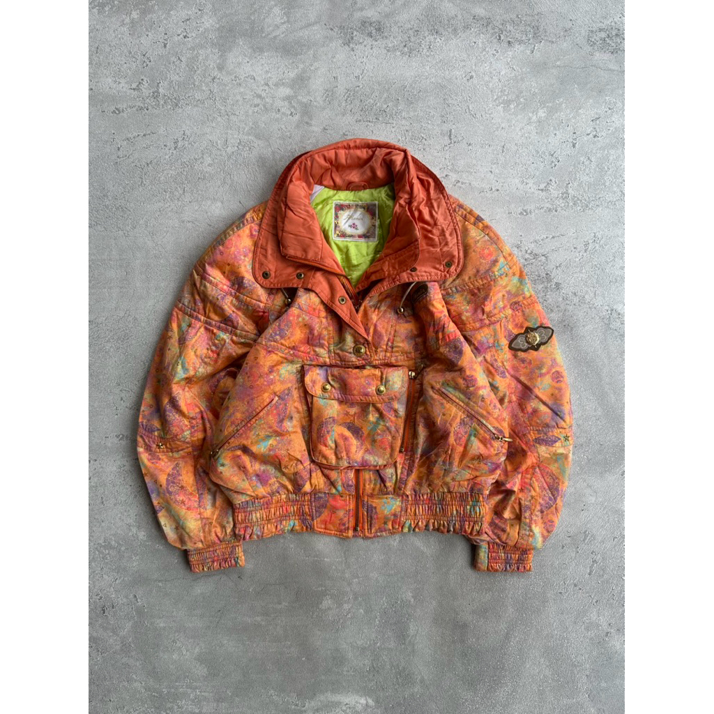 Phenix Retro Vintage Vibrant Multicolored Ski Jacket