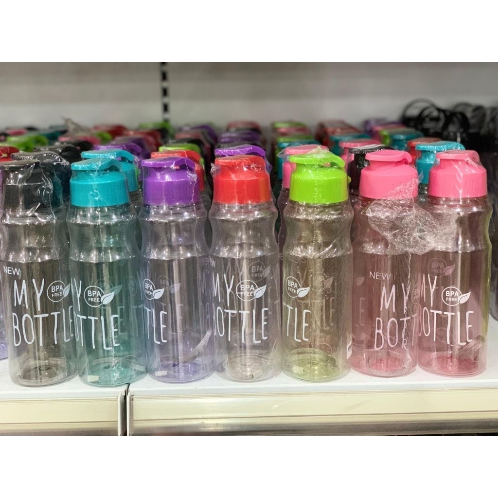 MY BOTTLE TUTUP FLIP 600ML (bpa free)