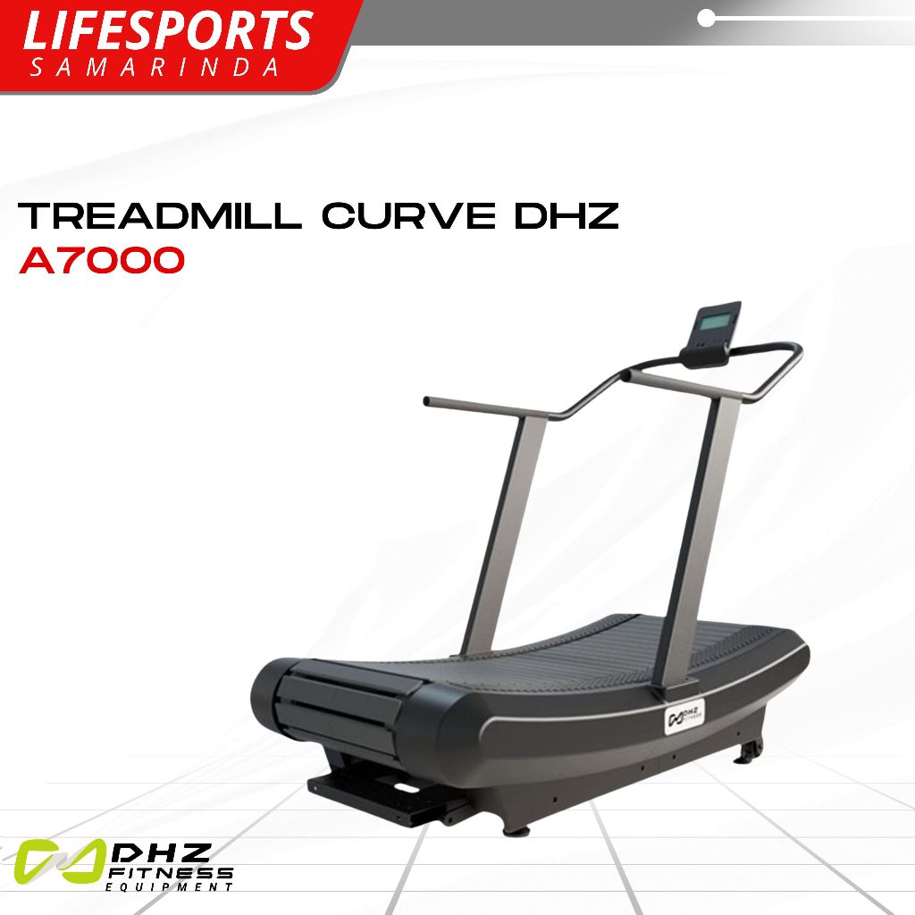 LIFESPORTS - Walking Pad Treadmill Curve DHZ A7000 Commercial Non Electric Import