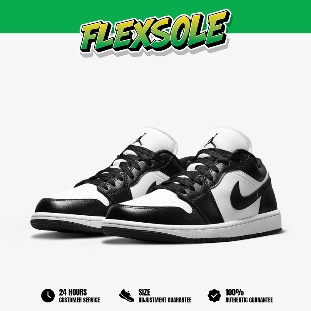 Nike Air Jordan 1 Low Panda Blackwhite White Black 2023 Authentic