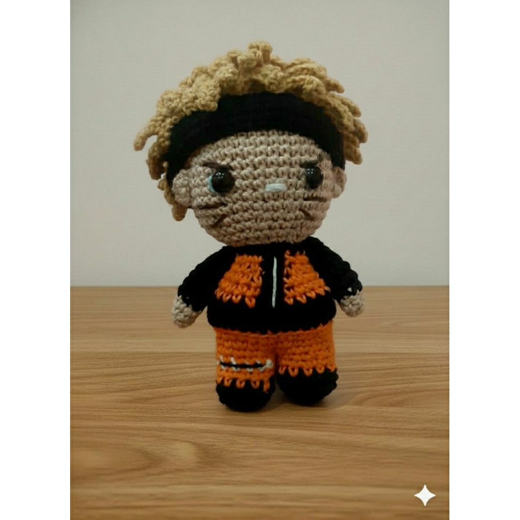 Amigurumi Karakter Naruto Boneka Rajut