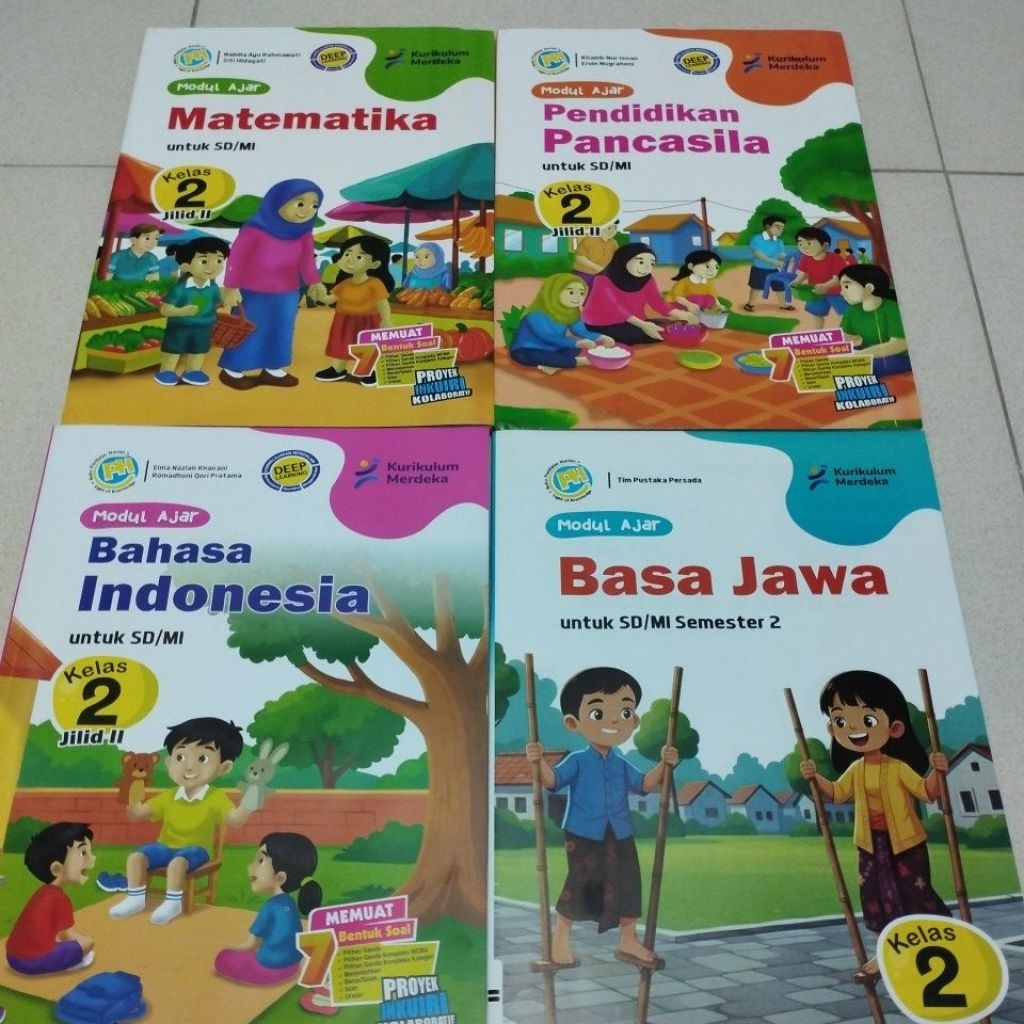 LKS PH PUSTAKA PERSADA KELAS 2 SD/ MI, LKS PH PUSTAKA PERSADA SD KELAS 2 SEMESTER 2 KURIKULUM MERDEK