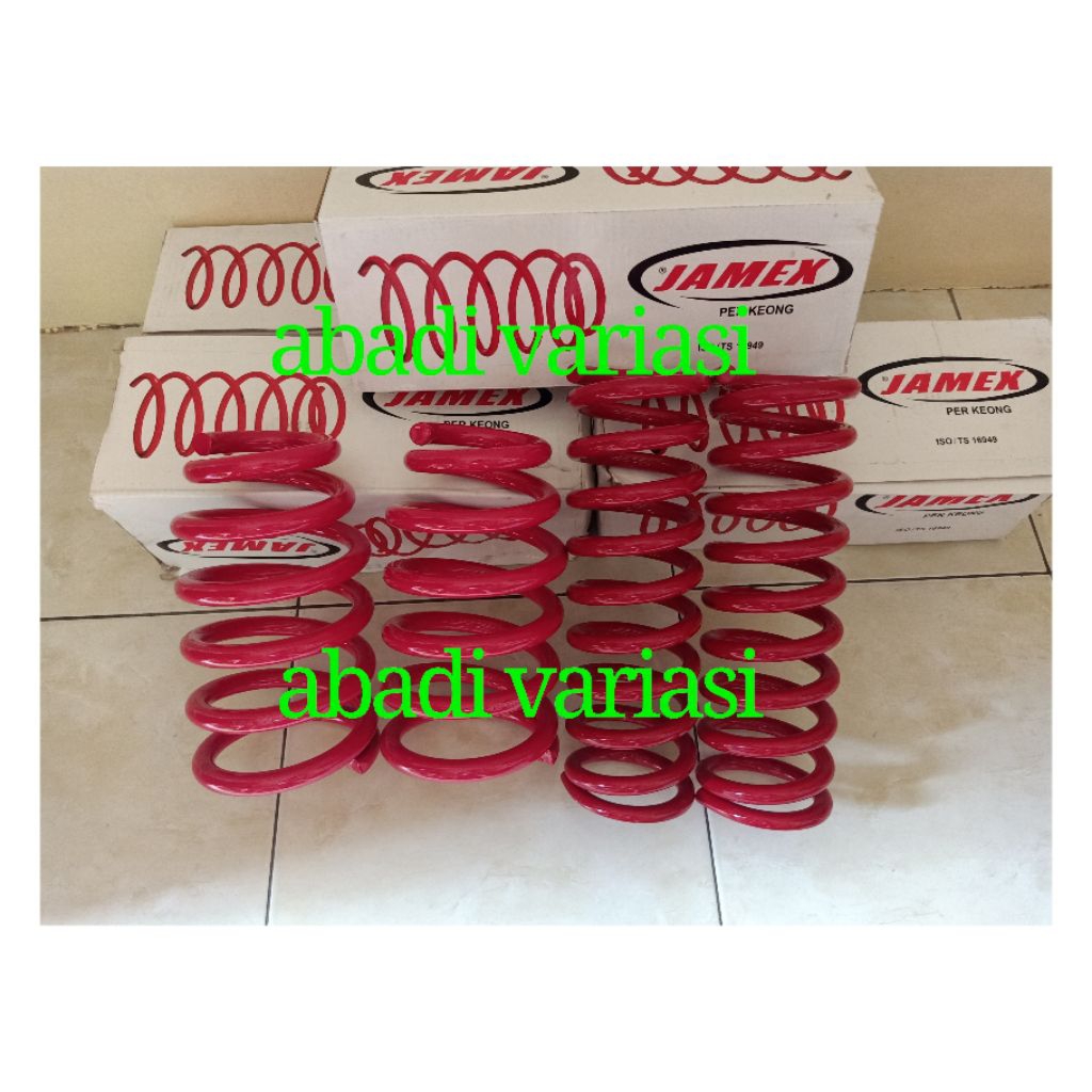PAKET PER KEONG DEPAN DAN BELAKANG JAMEX EMPUK INNOVA DIESEL 2004 -2015