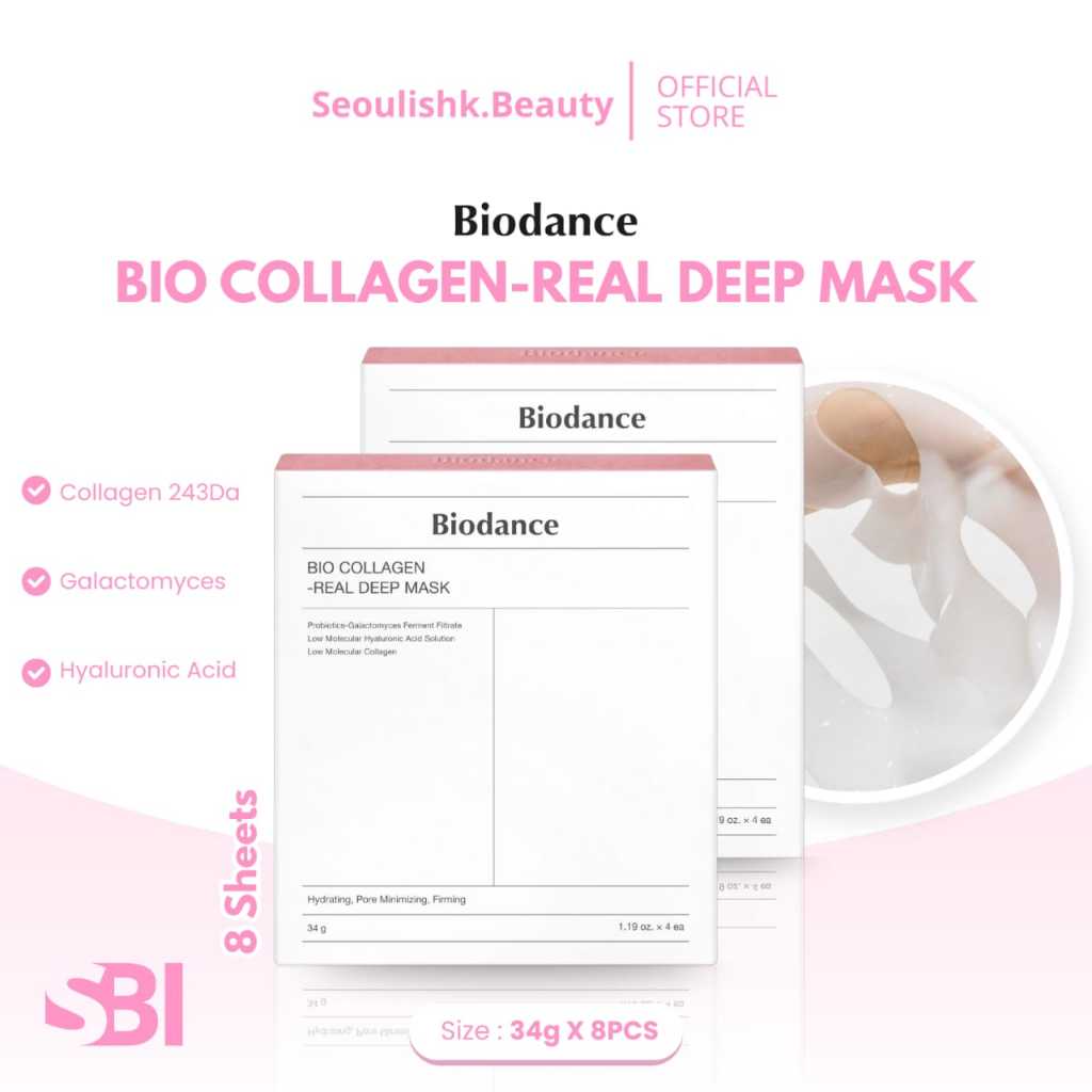 BIODANCE Bio Collagen-Real Deep Mask [ 8 Sheet ]