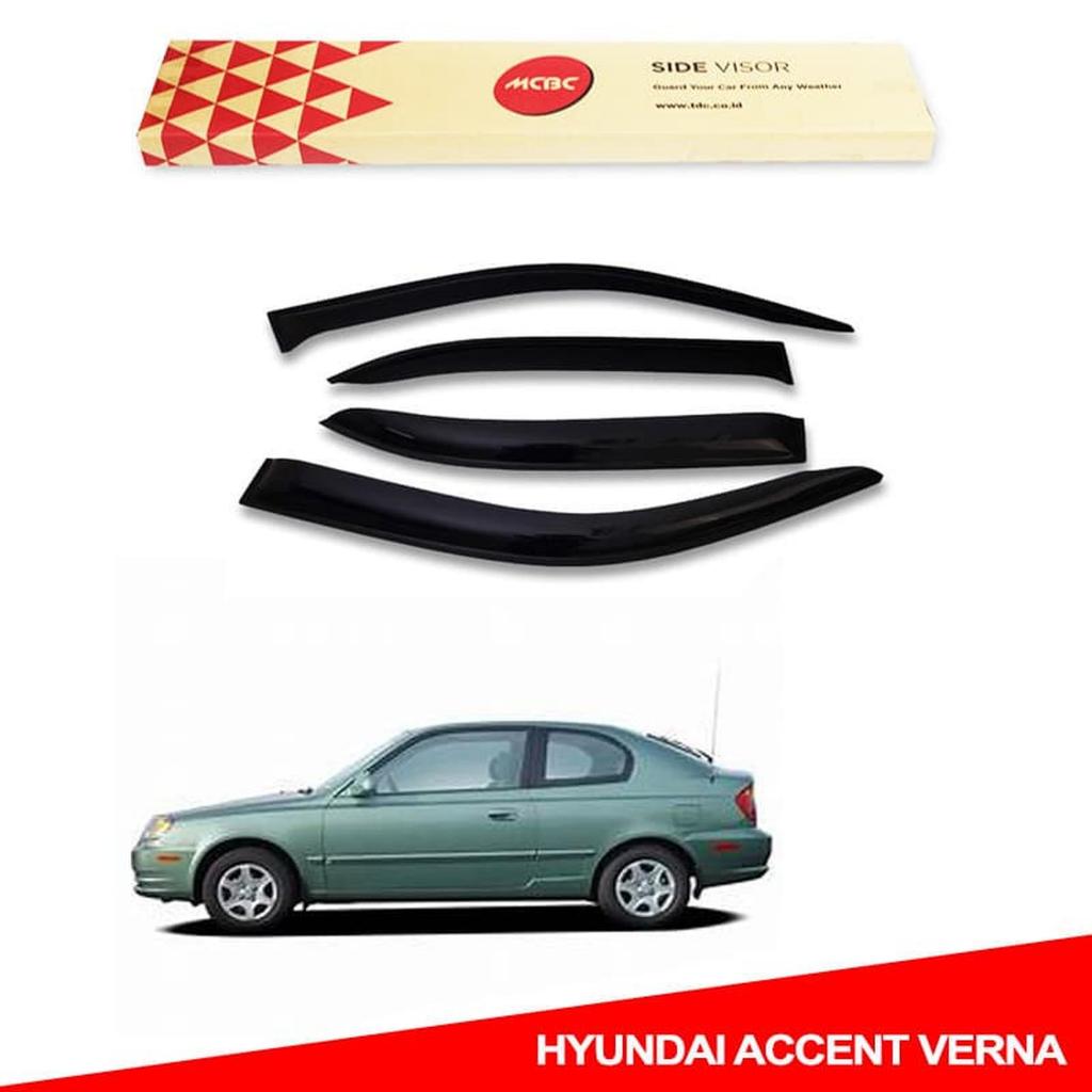 Talang Air Mobil Slim Hyundai Tucson Matrix Atoz Accent Verna Original MCBC Warna Diamond Black Akse