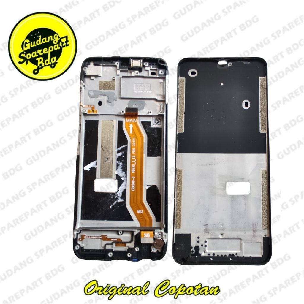 Frame Tatakan LCD Realme C11 RMX2185 ORI Copotan