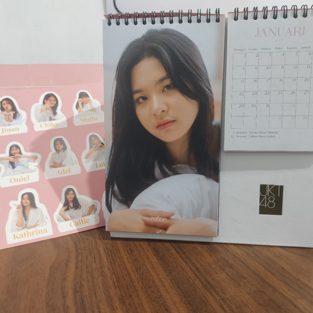 Kalender Official JKT48 2023 Morning Call & Stiker Pack- Harmony