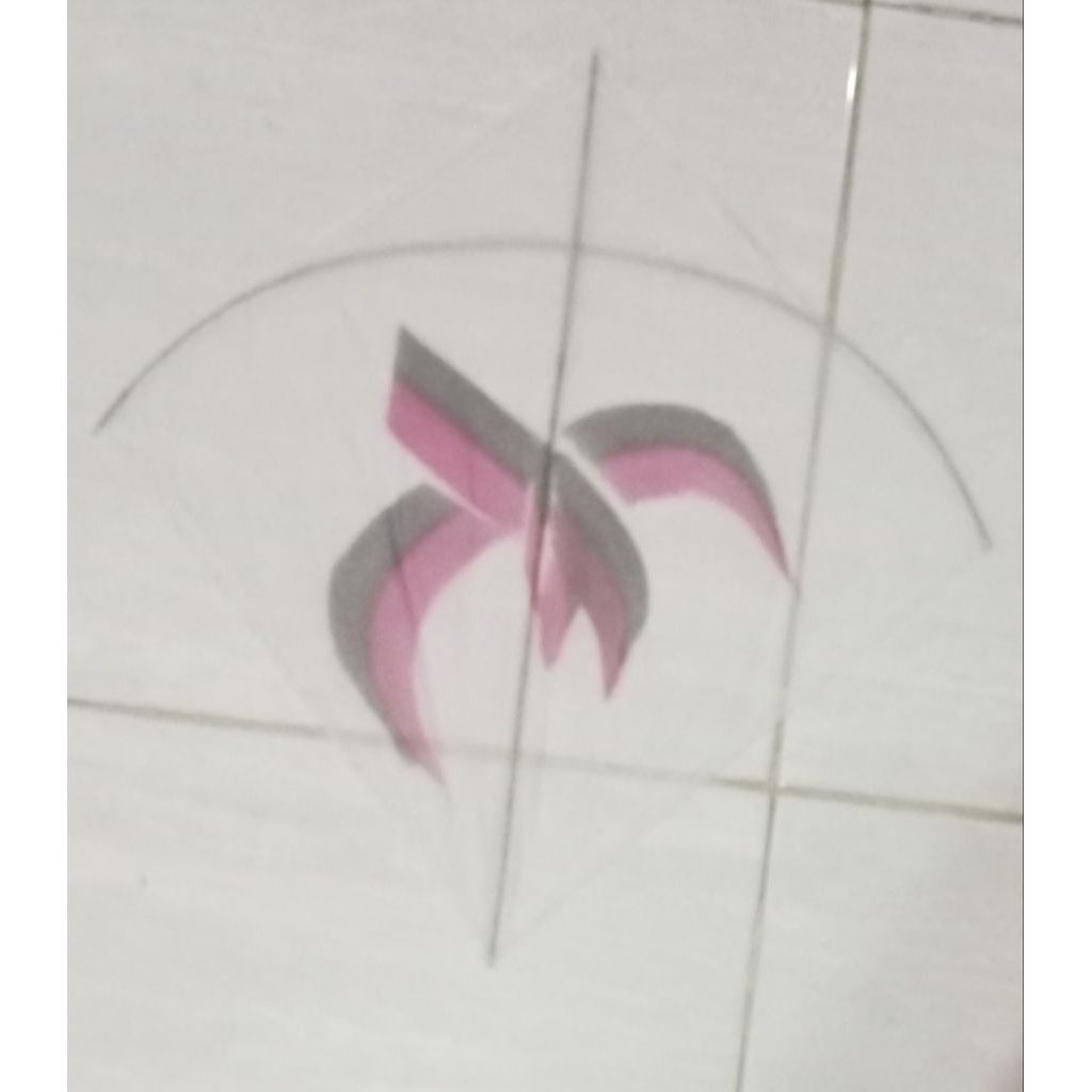 Layangan seot Munaroh arku sedang 50pcs