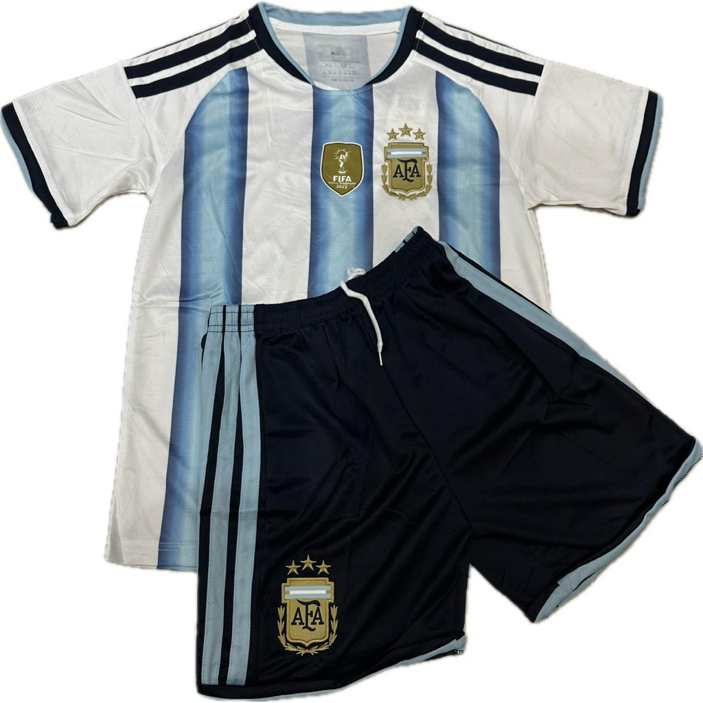 Kids Argentina Home 2026 Baju Bola Terbaru