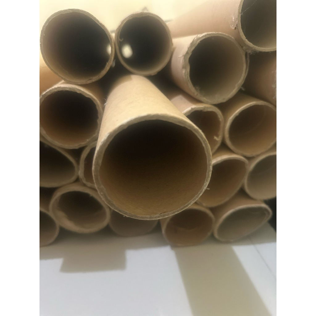 Tabung kardus selongsong/ paper core/ paper tube/ gulungan kertas/ wadah dokumen