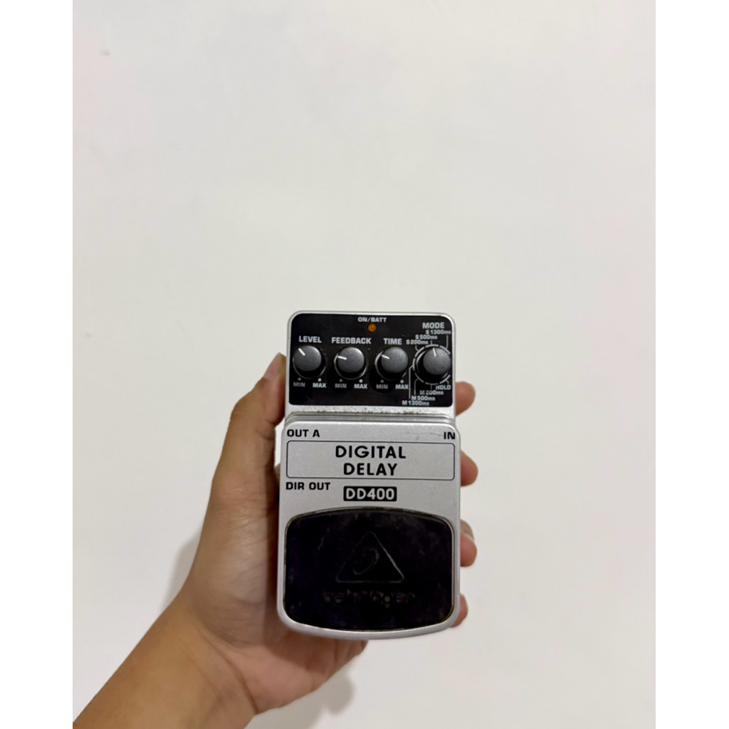 Behringer DD400 Digital Delay Efek Gitar Stompbox - Second Mulus Berkualitas