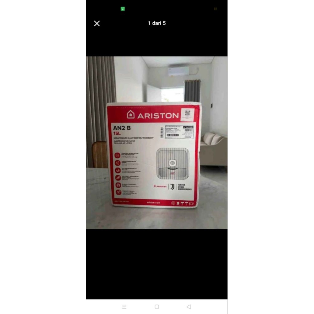 Water heater 15 Liter (Ariston)