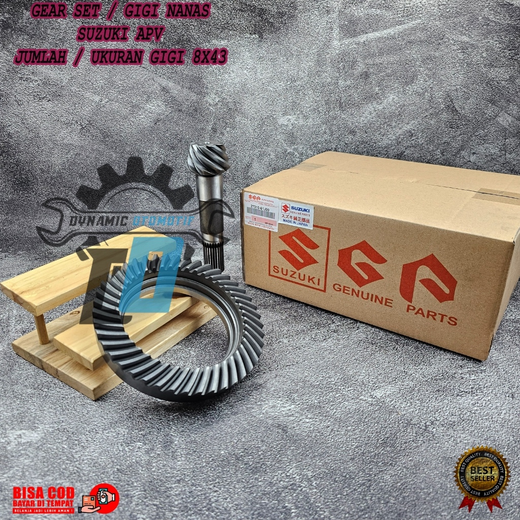 GIGI GARDAN SET SUZUKI APV 8X43 PART MOBIL