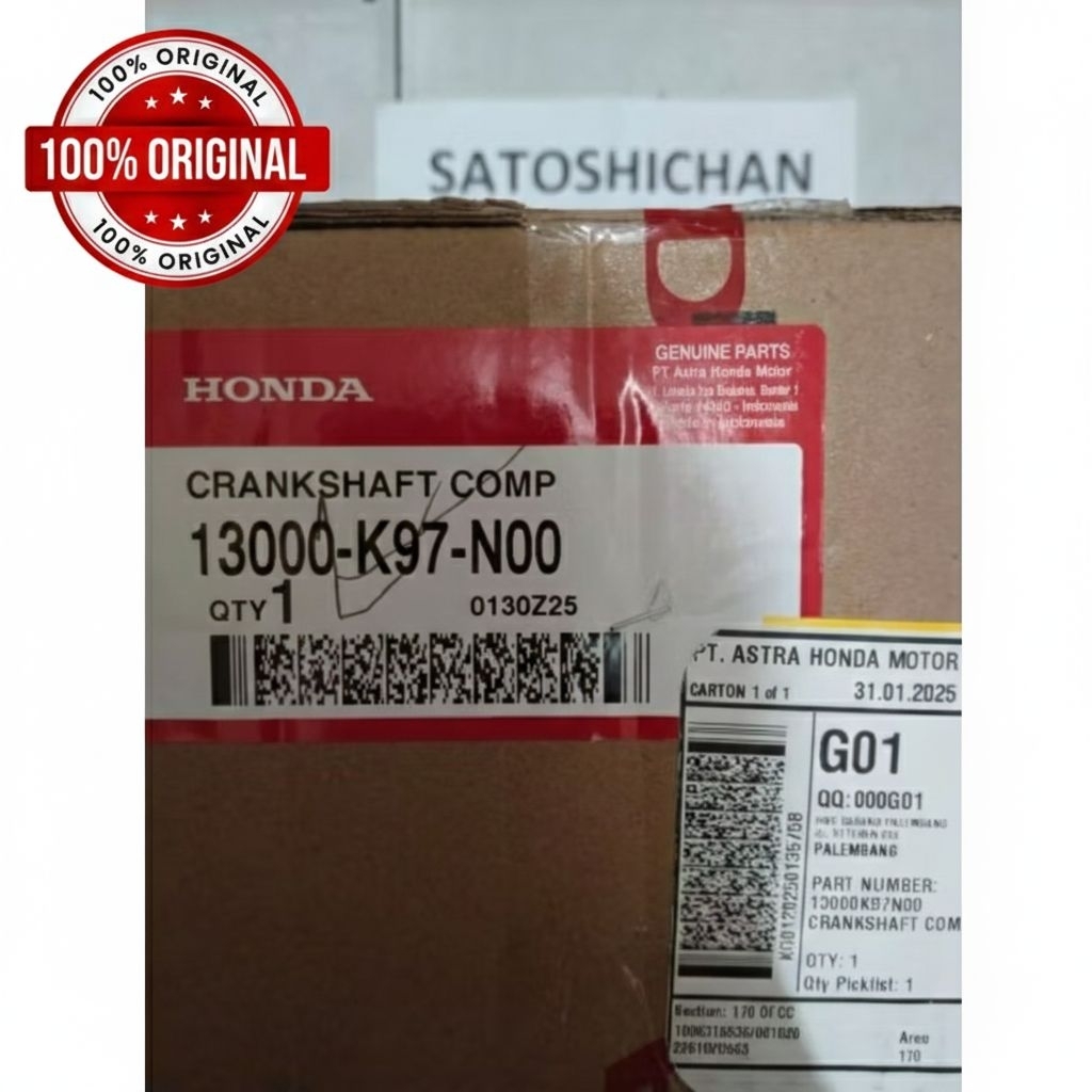 Kruk As PCX 150 13000-K97-N00 Original AHM