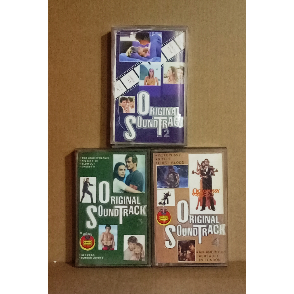 ORIGINAL SOUNDTRACK - PAKET 3 KASET