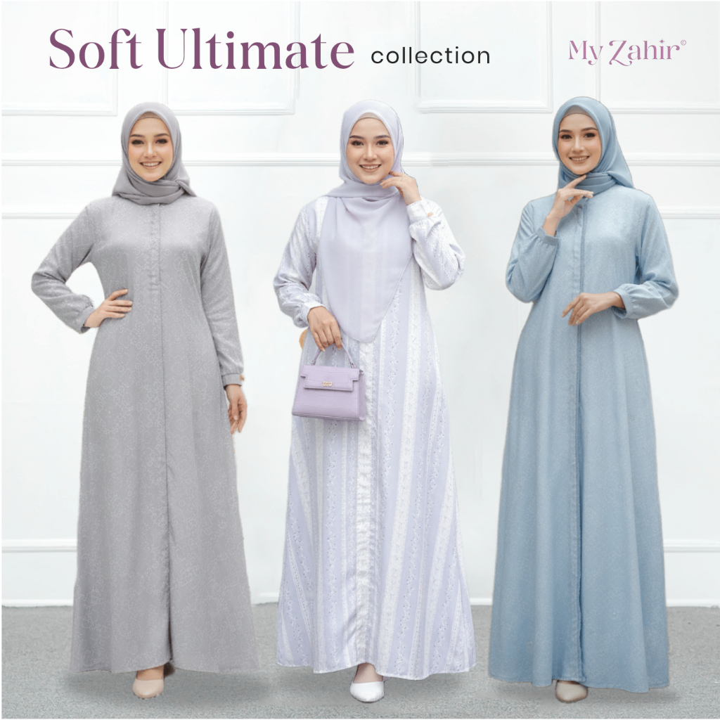 Dress - Gamis Kondangan Simple Elegan - My Zahir Cleana dan Sachi Dress