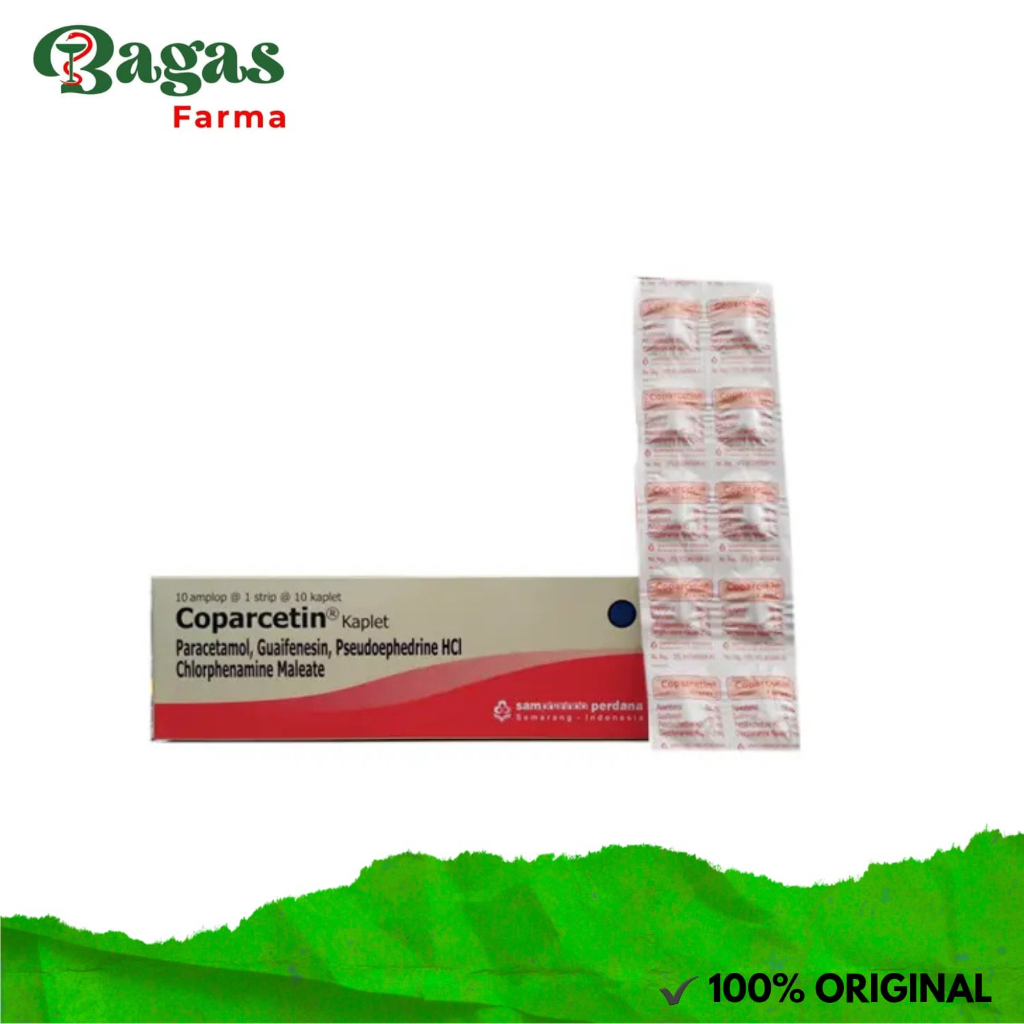COPARCETIN STRIP 10 KAPLET