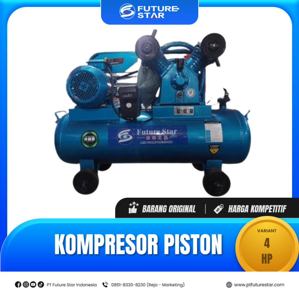 KOMPRESOR ANGIN 3 KW/PISTON KOMPRESOR/KOMPRESOR ANGIN LISTRIK w - 0.36/8 | 4HP