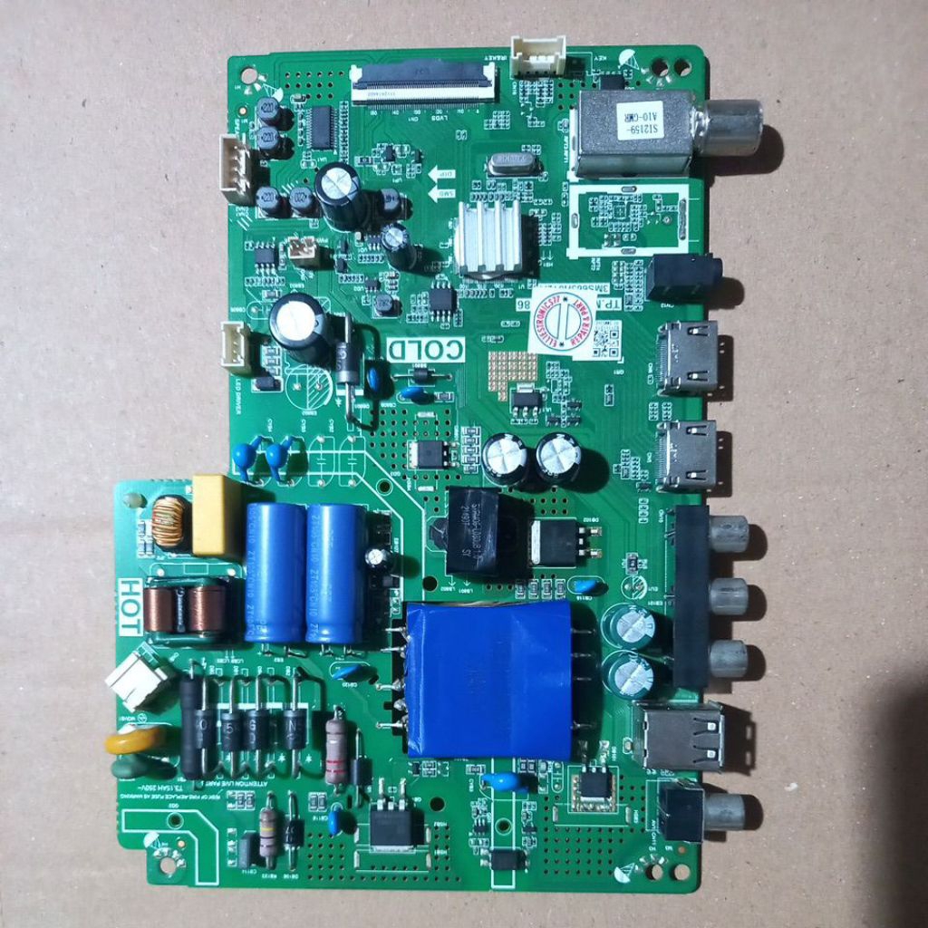 mb tv panasonic 43h400g bekas dan normal