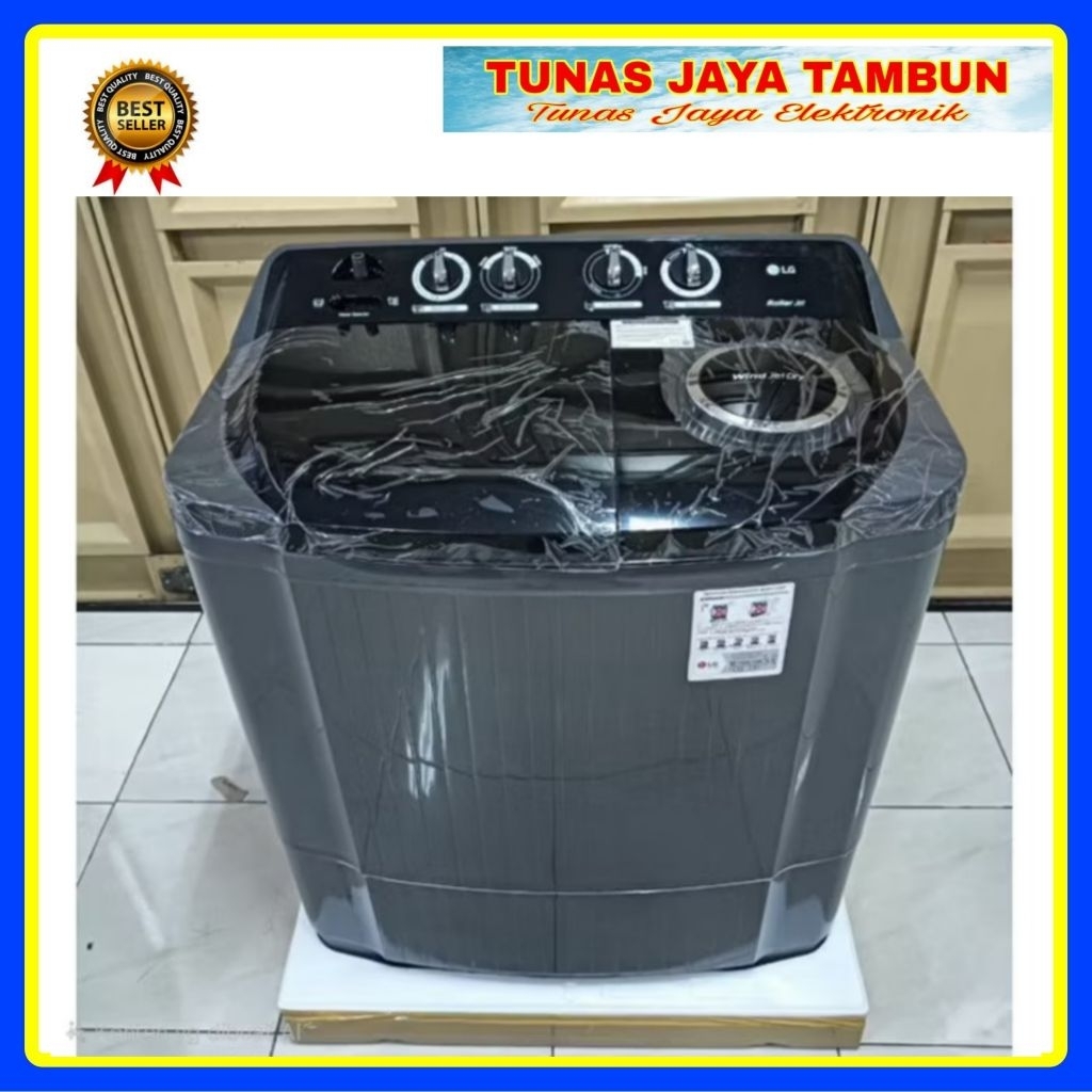 MESIN CUCI LG P1000RT / MESIN CUCI LG 1000 RT / MESIN CUCI LG 10 KG / MESIN CUCI LG 2 TABUNG 10 KG