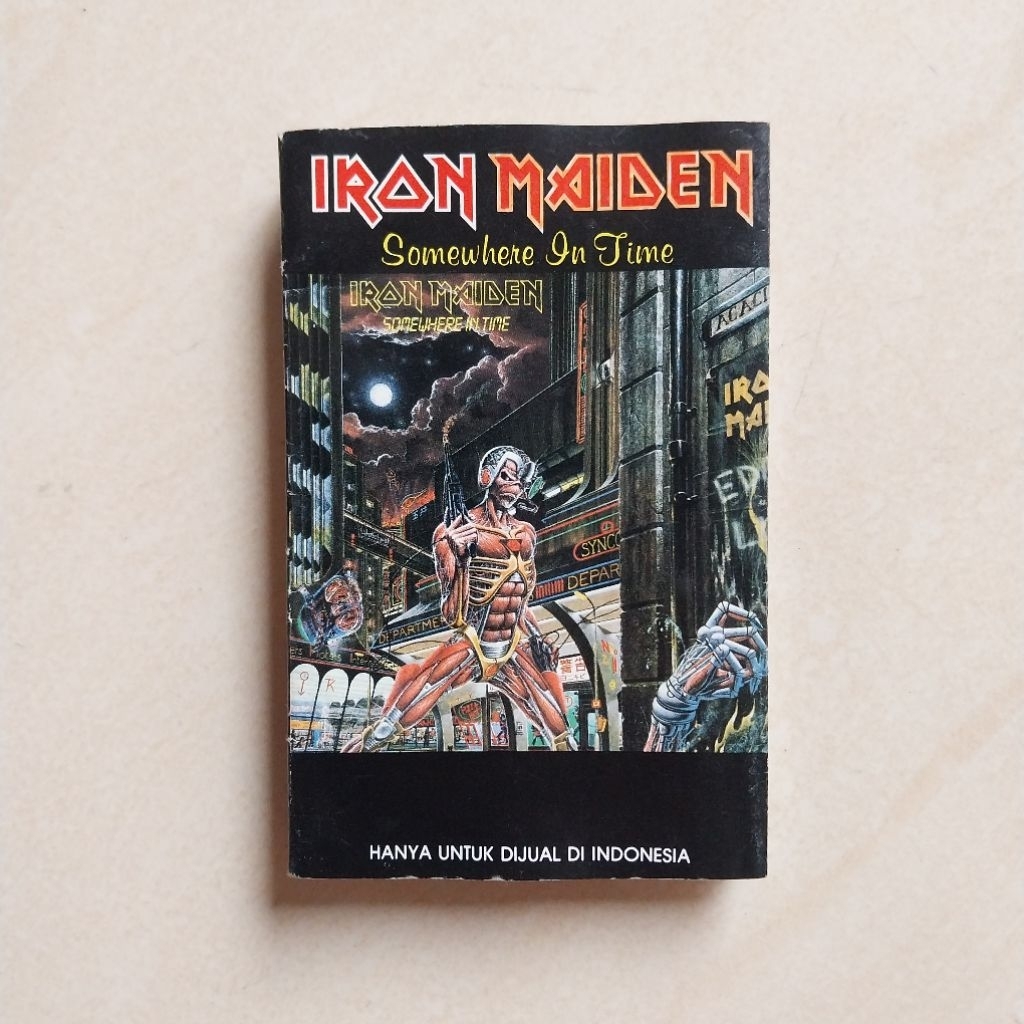 KASET IRON MAIDEN ALBUM SOMEWHERE IN TIME