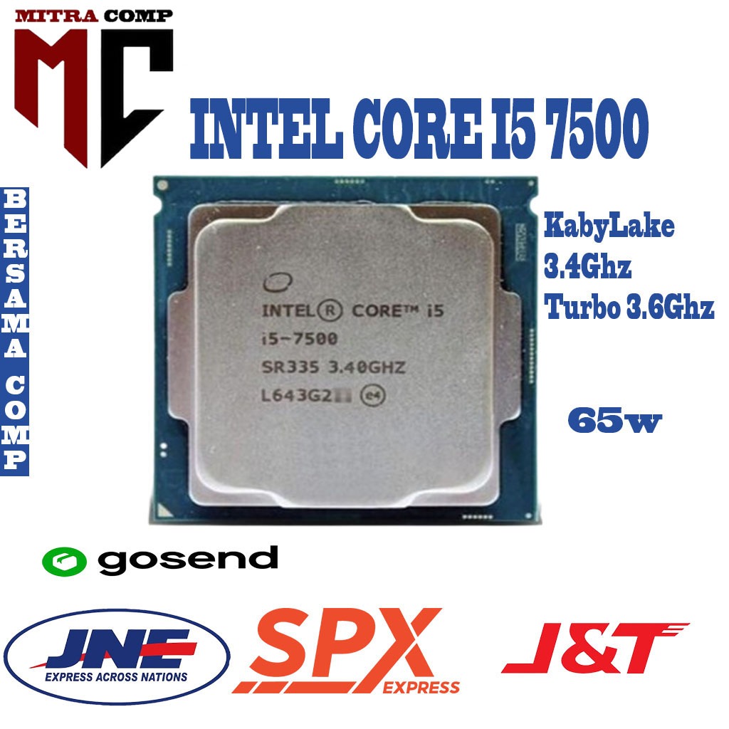 Processor Core i5 7500 Tray