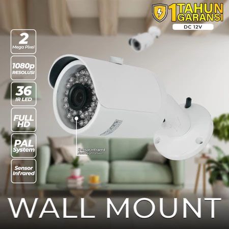 CCTV OUTDOOR KAMERA CCTV AHD 2 MP OUTDOOR IR 36 MATA MLS