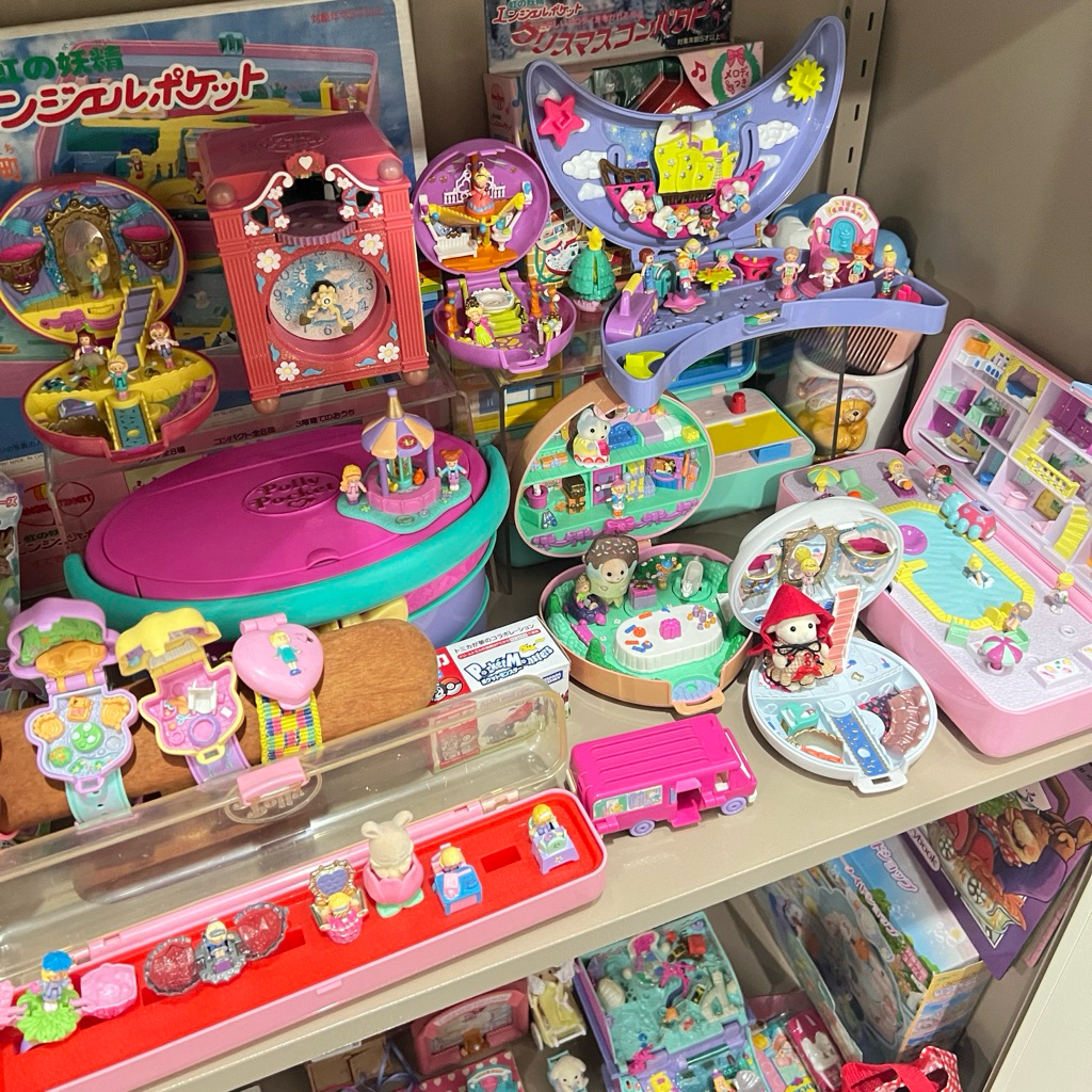 Polly Pocket Vintage Bluebird Figure