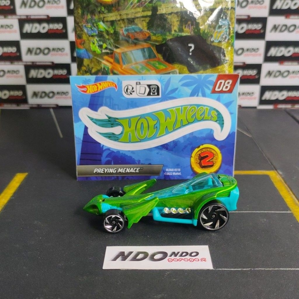 Hot Wheels Preying Menace Green New Loose - 2023 Mystery Models