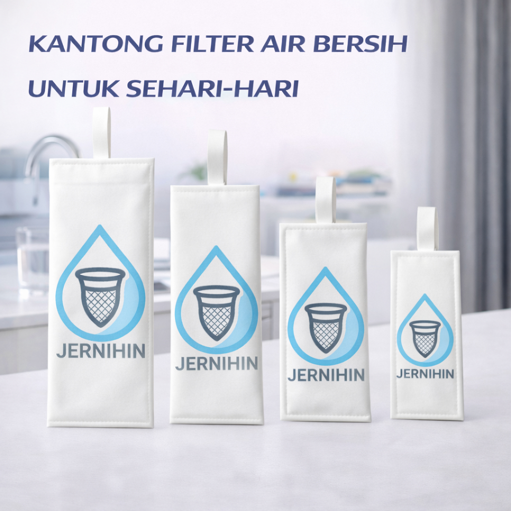 Filter Air Toren 10 Inch Penyaring Air Sumur Kuning, Keruh & Berminyak