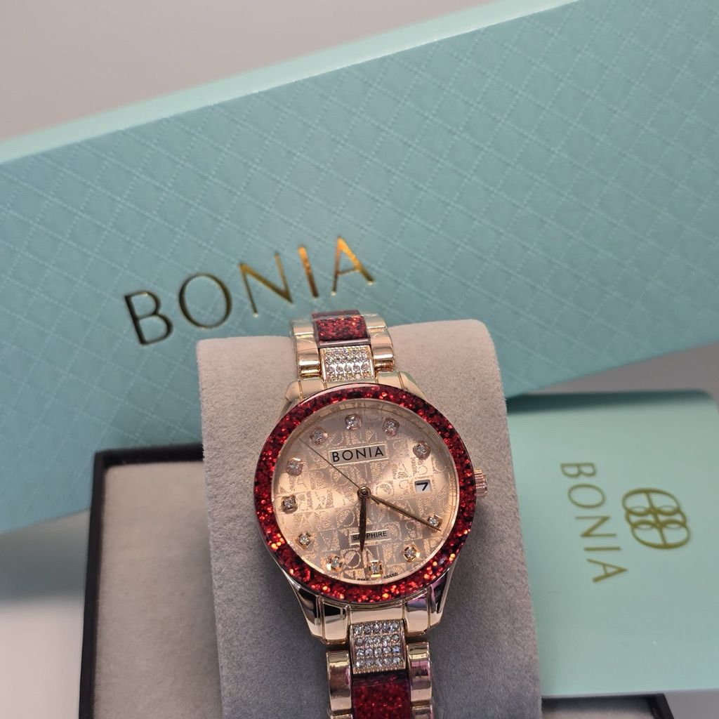 Jam Tangan Bonia Rantai Tanggal Aktif Fhasion